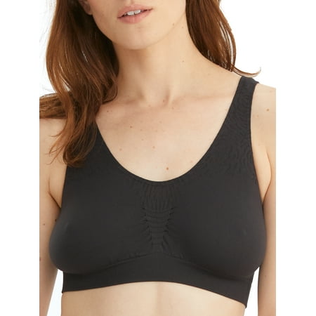 

Women s Bali 103J Comfort Revolution Microfiber Crop Bra (Black 2X)