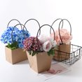 thumbnail image 1 of OULII 4Ud Bolsas Para Ramos De Flores Color Marrón Claro Con Práctico Y Asas Resistentes, 1 of 7