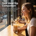 thumbnail image 2 of REGALWOVEN 10 Pcs Reusable Straws, Solid Color Glass Material, Long Drinking Straws for 40 oz Tumbler, Dishwasher Safe Straws Gold, 2 of 5