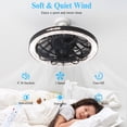 thumbnail image 3 of serony ABS Energy-efficient Ceiling Fan For Bedroom With Light with Light Suitable For Any Room Ceiling Fan With Light, 3 of 6