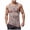 Rose Gold, variant on Men's Sleeveless Tank Tops Quick Dry Workout Running Gym Muscle Undershirts for Running Athletic Gym Sports Training L,Red