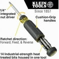 thumbnail image 2 of Klein Tools 32305 Multi-bit Ratcheting , 15-in-1 Tool with Phillips, Slotted, Square, Torx and Combo Bits and 1/4-Inch Nut Driver, 2 of 4