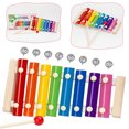 thumbnail image 3 of TheFound Children Baby Colorful Musical Toy, Instruments Xylophone Wooden Toy, 3 of 5
