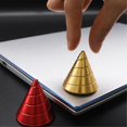 thumbnail image 1 of Jouet Fidget de Table Gyroscope Rotatif Cône Jouet Fidget de Bureau Illusion Optique Jouet à Doigt, Rouge, 1 of 5
