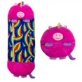 thumbnail image 1 of Saco de dormir para niños de dibujos animados, saco de dormir con almohada de animales para niños, edredón plegable a prueba de patadas, saco de dormir para niños, 1 of 6