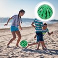 thumbnail image 4 of Pelota de playa inflable de sandía, pelota de playa, juguete de verano, juegos para niños, juegos al aire libre (9 pulgadas), 4 of 8