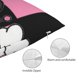 thumbnail image 5 of Funda de almohada rectangular Melody Kuromi, suave y acogedora, con cremallera oculta, para cama, sofá, decoración del hogar, 20 x 30 pulgadas, 5 of 8