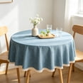 thumbnail image 6 of Tassel Tablecloth, Waterproof Dining Cover, Oil Proof Rectangular Mat, Elegant Embroidered Design and Stain Resistant Surface for Coffee Tables, Dining Tables, and Party Banquets, 6 of 6