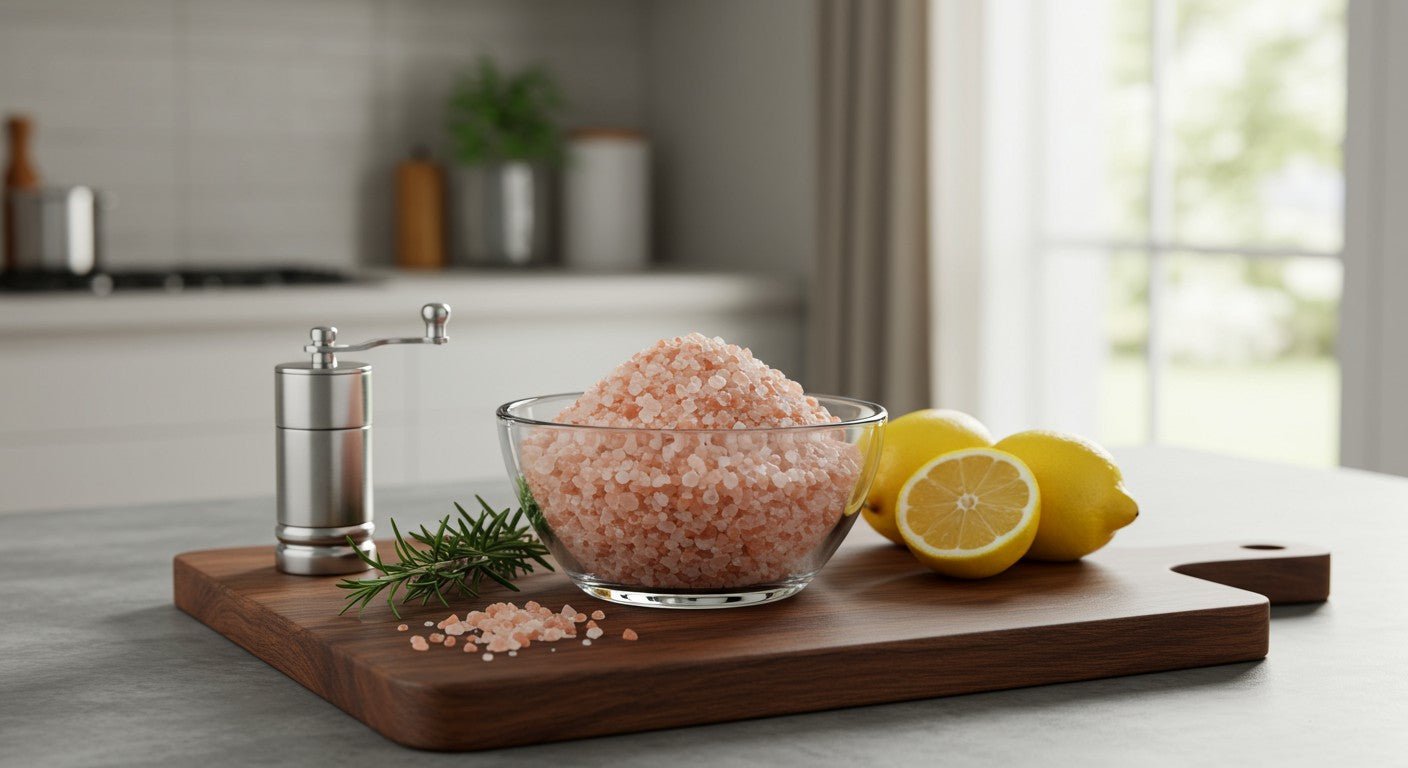 Black Tai Salt Co. brand 100% Authentic Himalayan Salt Nutrient and Mineral Dense Coarse - Gourmet Pure Crystal Paleo & Keto Preferred