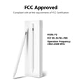 thumbnail image 5 of Stylus Pen for iPad 2018-2025, Fast Charging iPad Pencil for iPad Air 3/4/5/6/M2, iPad Pro 11"/12.9"/M4, iPad Mini 5/6, iPad 6/7/8/9/10, Palm Rejection, Tilt Sensitivity, White, 5 of 9