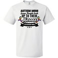 thumbnail image 3 of Inktastic Autism Awareness Autism Mom with Puzzle Ribbons T-Shirt, 3 of 5