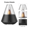 thumbnail image 3 of Humidificador Niebla Fría 150 Ml Con Control Remoto Ruido para Yoga en El (negro), 3 of 9