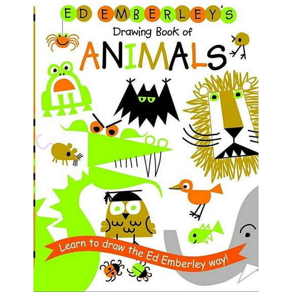 Ed Emberley Drawing Books Ed Emberley's Drawing Book of Animals, (Paperback)