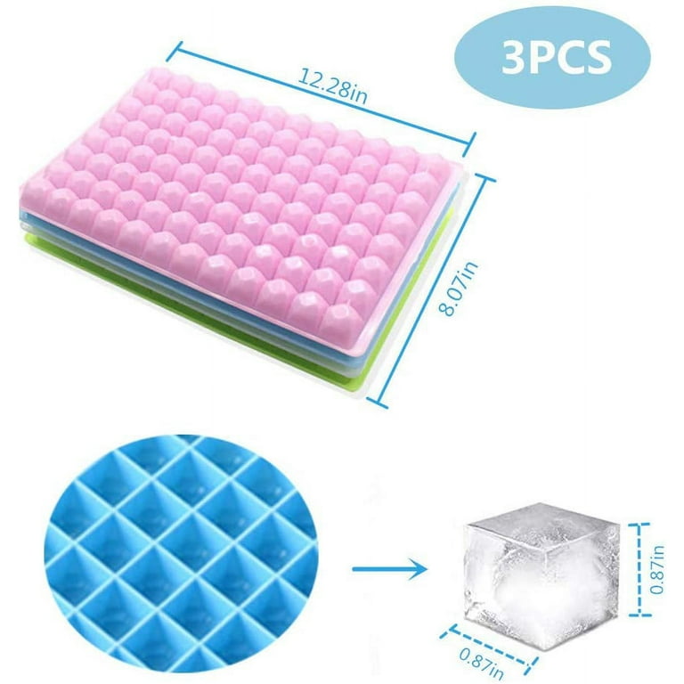 96 Grid Plastic Thickened Ice Tray Creative Ice Cube Mold Great Diamond Ice  Tray Ice Cube Box Ice Grid - AliExpress