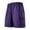 Purple, variant on JIUKE Cargo Shorts for Men Casual Drawstring Elastic Waisted Jogger Shorts Quick Dry Lightweight Summer Shorts