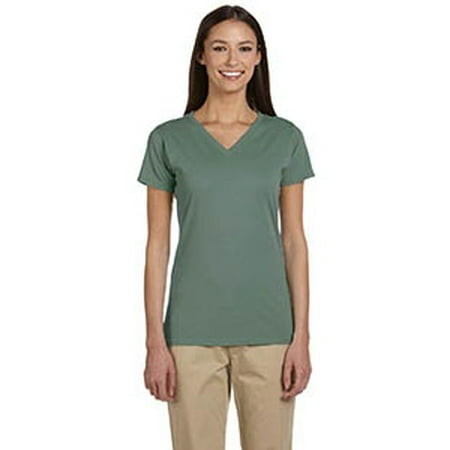 - econscious Ladies' 4.4 oz., 100% Organic Cotton Short-Sleeve V-Neck T-Shirt