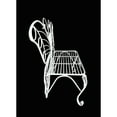 thumbnail image 4 of White Metal Butterfly Bench, 4 of 5
