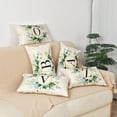 thumbnail image 5 of Monogram Letter Z Throw Pillow Covers Floral 12x20 Inch, Greenery Spring Pillows Decorative Throw Pillows Pillowcase Summer Farmhouse Decor for Couch Sofa, Family Last Name Initial Pillow Case, 5 of 6