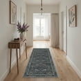 thumbnail image 5 of KUETH 5'x7' Vintage Floral Area Rugs for Living Room, Non Slip Machine Washable Forest Bird Rug, Low Pile Print Rug for Bedroom Dining Room Home Office, 5 of 5