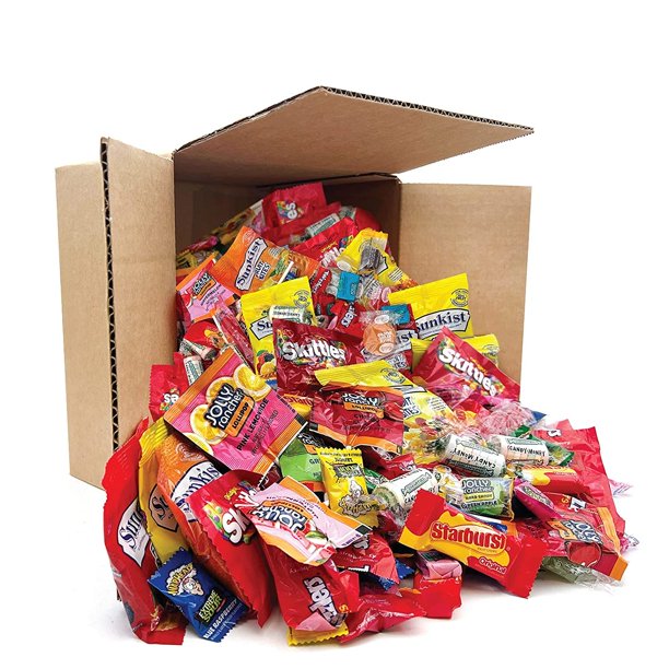 Party Candy Variety Pack, 5 Pound Box, TWIZZLERS, JOLLY RANCHER, Sour