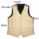 thumbnail image 4 of Chaleco de traje de lino Beige para hombre, chaleco de una pieza para boda, verano, playa, cuello en V, costo de moda masculina, 4 of 4