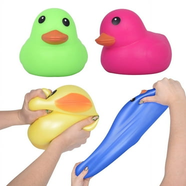 Toymendous Laffy Quacks, Jumbo Squishy Ducks, Receive 1 per Purchase, Toy for Children Ages 3 