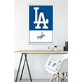 thumbnail image 5 of MLB Los Angeles Dodgers - Logo 22 Wall Poster with Magnetic Frame, 22.375" x 34", 5 of 5