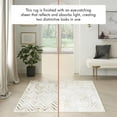 thumbnail image 4 of Nourison Glam Chevron Multicolor 3'11" x 5'11" Area Rug, (4x6), 4 of 11