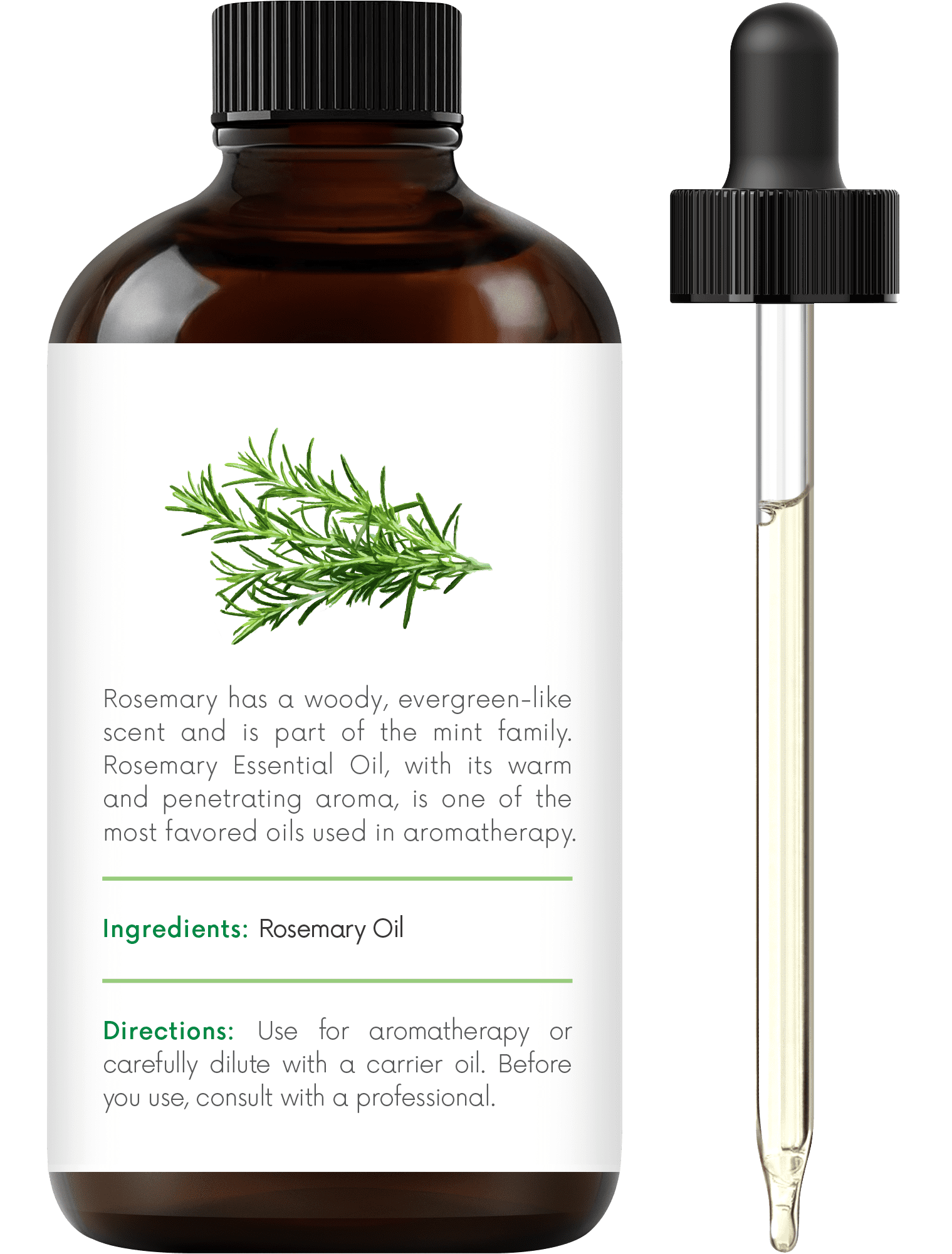 Handcraft Blends Rosemary Essential Oil - 100% Pure and Natural - Premium Grade Essential Oil for Diffuser and Aromatherapy - 1 Fl Oz