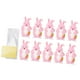 thumbnail image 2 of 10 Piezas Bolsas de Dulces Sunnimix Bolsa para Hornear Bolsa de Tarjetas Bolsa de Bricolaje Bolsa de Regalo Portátiles Autosellantes para C conejo, 2 of 8