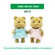 thumbnail image 3 of Simulation Forest Animal Baby Toys Rabbit Family Dolls Dollhouse Figures Collectible Toy 4.5CM 1:12 2PCS Furniture Set Gift, 3 of 5