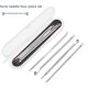 thumbnail image 1 of Juego de 4 agujas para acné con galvanoplastia, agujas para acné y puntos negros, agujas para acné de doble cabezal, juego de agujas de belleza, 1 of 5
