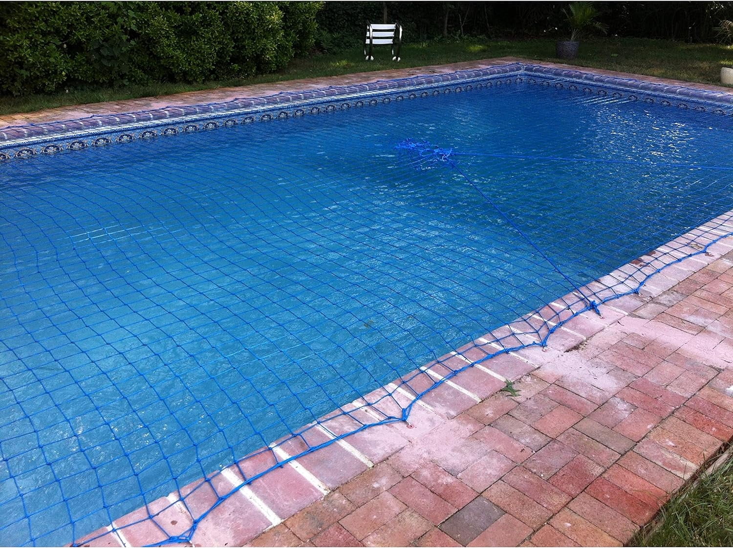 WaterWarden Pool Safety Net Cover Fits 26' x 40' Inground Pool, Heavy-Duty Netting