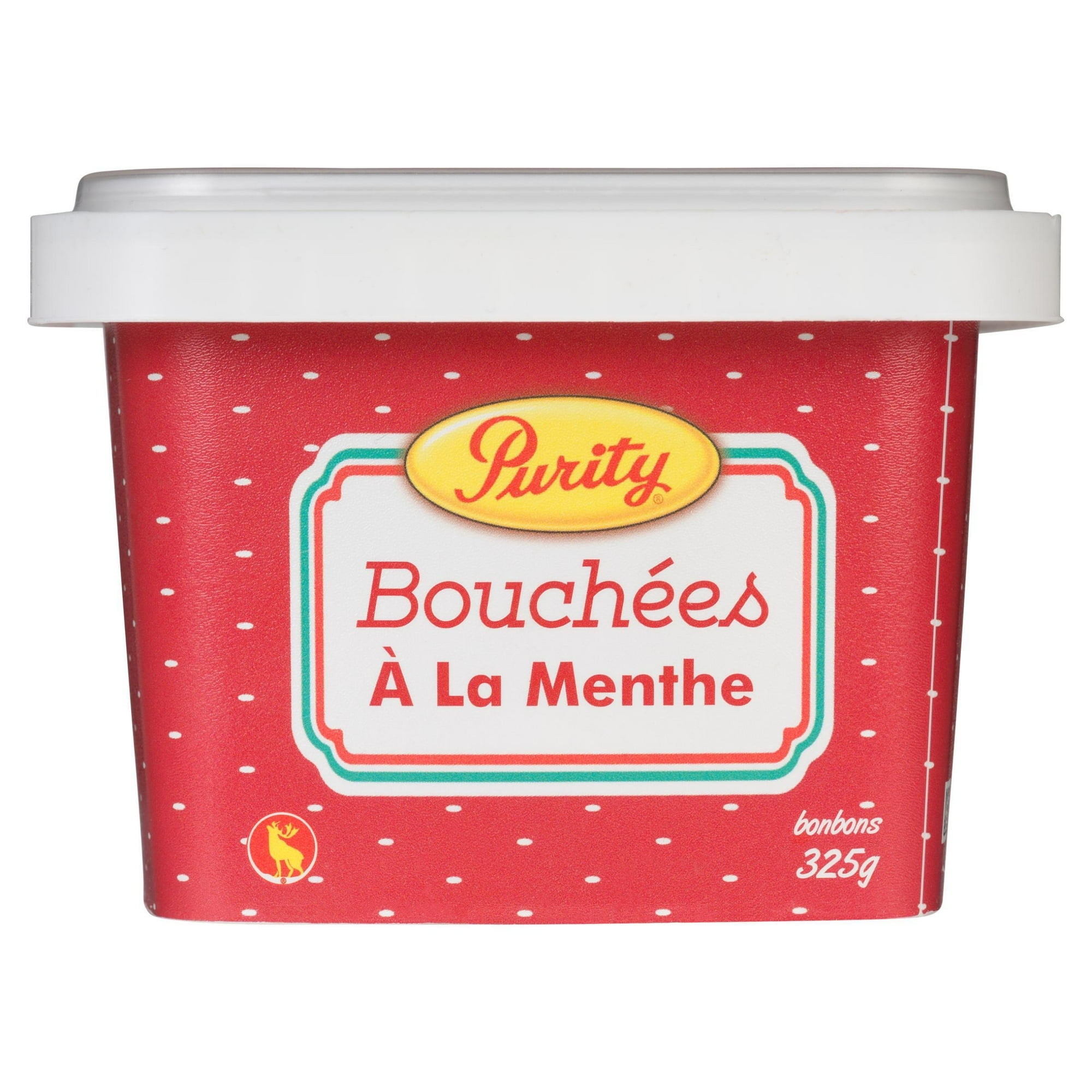 Bonbons à saveur de menthe poivrée Purity 325g