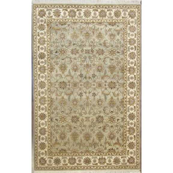 Wahi Rugs Hand Knotted Fine Ziegler Tie Dye 6'0"x9'0" -W67