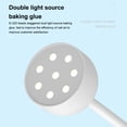 thumbnail image 4 of fastboy Desktop Nail Dryer Machine LED 24W Fast Drying Manicure Glue Polish Gel Lamp Lighting Salon Professional Care Table Light Direct Power, 4 of 8