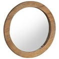 thumbnail image 2 of vidaXL Wall Mirror 60 cm Teak Round, 2 of 5