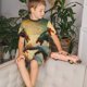thumbnail image 4 of Balery Castle Red Green Sky Dragon Conjunto de Pijama Infantil de Manga Corta con Estampado – Ropa de Dormir de Algodón Suave-X-Large, 4 of 6