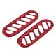 thumbnail image 1 of Unique Bargains Car Door A-Pillar Air Outlet Vent Cover para Chevy Corvette C5 98-04 Carbon Fiber Pattern Red (Juego de 2), 1 of 1