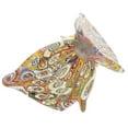 thumbnail image 6 of GlassOfVenice Murano Glass Golden Quilt Millefiori Butterfly, 6 of 8