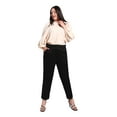 thumbnail image 2 of Black - Plus Size Pants - Alia, 2 of 5
