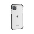 thumbnail image 2 of AMZER Transparent Hybrid Case for iPhone 11 Pro SlimGrip Hard Clear Back Cover ShockProof Bumper for iPhone 11 Pro - Black, 2 of 4