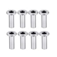 thumbnail image 2 of 40 Pcs T316 Stainless Steel Protector Sleeves for 1/8Inch 5/32Inch 3/16Inch Cable Railing Kit,Wood Posts,DIY Balustrade, 2 of 6