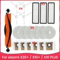 thumbnail image 1 of Kit de Accesorios para Aspiradoras para Robot X20+ / X10+ / X10 PLUS: Cepillo Lateral Principal, Filtro HEPA, Mopas, Bolsa para Polvo y Piezas., 1 of 7