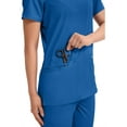 thumbnail image 4 of Cherokee Workwear Revolution Scrubs Top For Women V-Neck WW620, 4 of 9