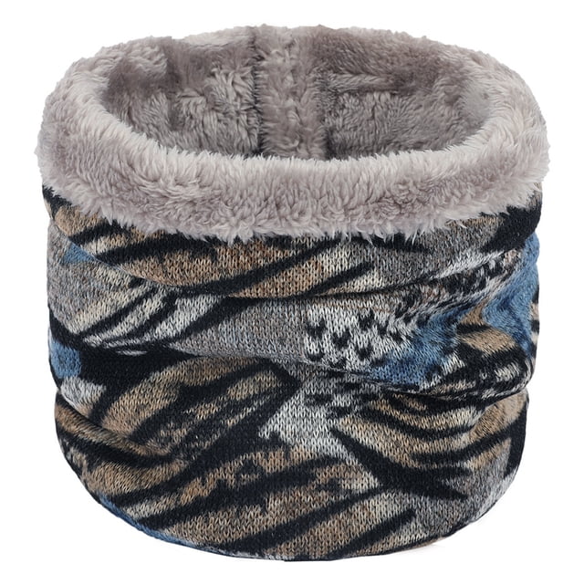 Cache-cou - Couche Tricotée Cache-Cou pour Hommes et Femmes Confortable Cache-Cou d'Hiver pour Activités Extérieures