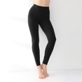 thumbnail image 4 of Pantalons pour Femmes Taille Haute Mode Décontractée Femmes Solide Span Dames Taille Haute Pantalons Larges Pantalons de Yoga Pantalons Complets Liquidation, 4 of 4