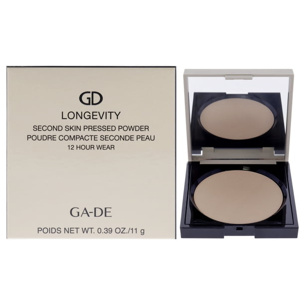 Polvo compacto Longevity Second Skin 12H - 506 Light Medium de GA-DE para mujeres - 0,39 oz