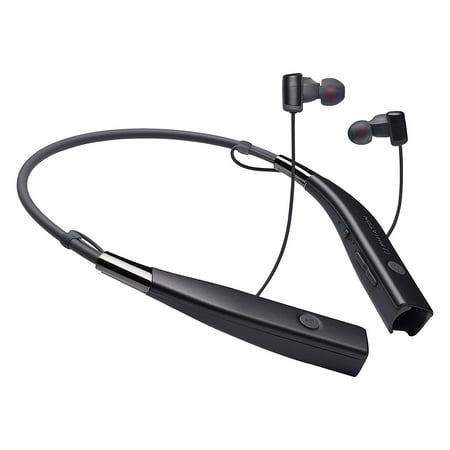 Phiaton BT 100 NC Wireless and Active Noise Cancelling Neck Band Style Earphones with