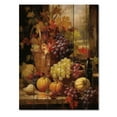 thumbnail image 3 of Designart "Harvesting Autumn Flavors I" Farmhouse Print on Natural Pine Wood, 3 of 5